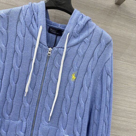 Ralph Lauren Knit Hooded Cardigan - Picture 4 of 8